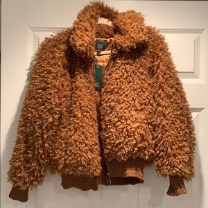 Wild Fable Cropped shaggy jacket